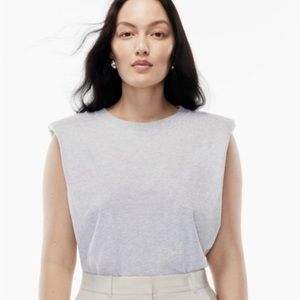 NEW BABATON ARTIZIA SHOULDER PAD TANK